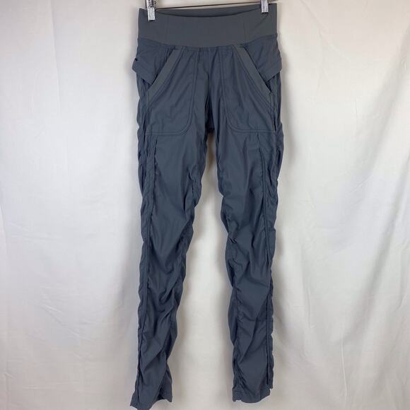 Lululemon Dance Studio Unlined Jogger Pants Light Grey Full Length Size 2 - Picture 1 of 13